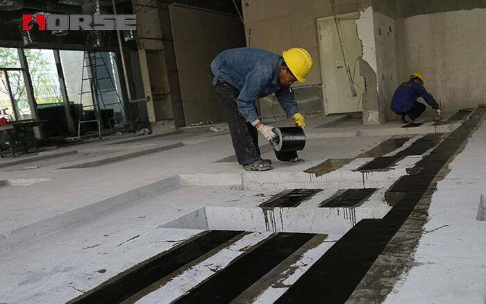 structural strengthening with carbon fiber 