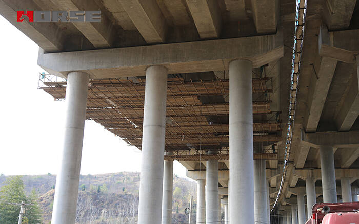 Concrete bridge reinforcement 