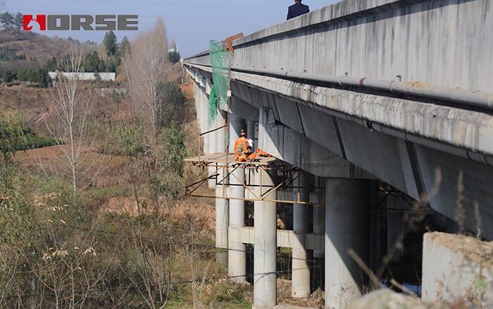 Concrete bridge reinforcement 
