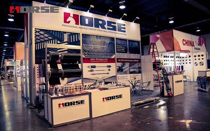 Horse Construction exhibition position