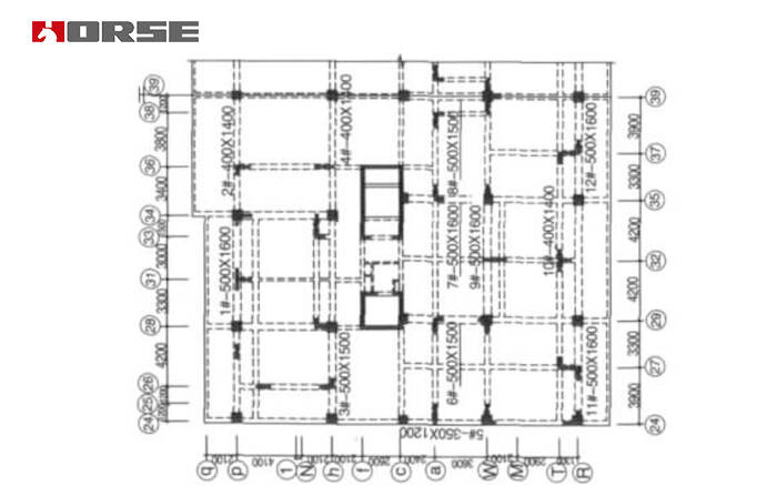 Flexural reinforcement of concrete slabs by carbon fiber fabric