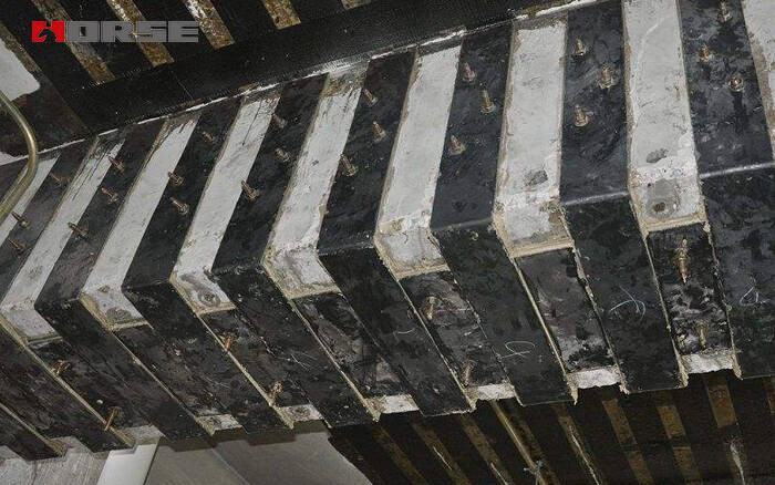 Reinforcement of beam and column with adhesive bonded steel plate