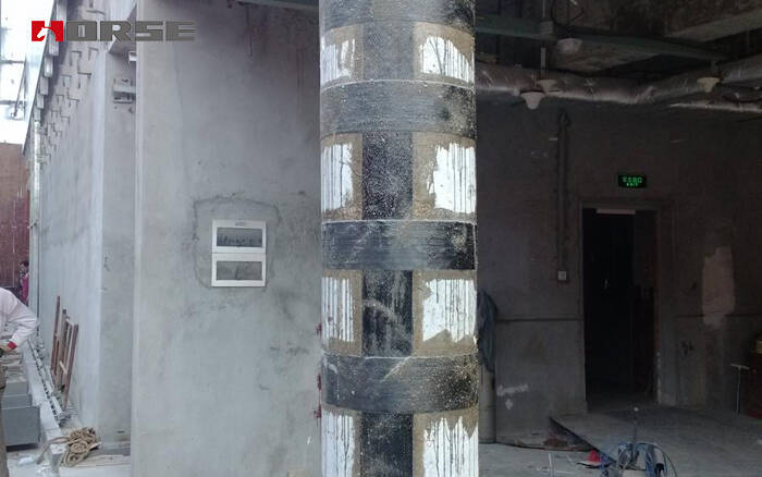 column retrofitting by fiber reinfroced polymer(FRP) materials