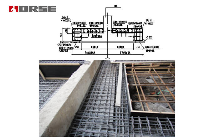 Foundation reinforcement by enlarging cross section