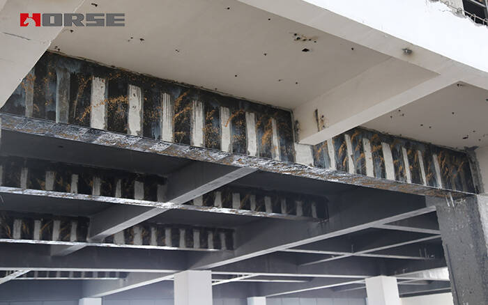 Mechanism analysis of CFRP in concrete structure reinforcement