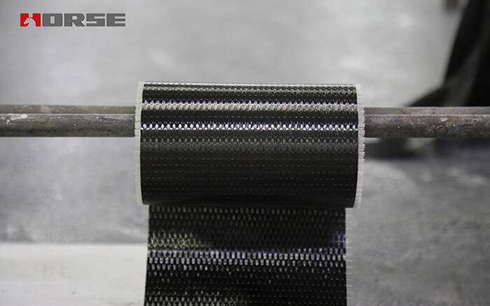 HM carbon fiber fabric for structural strengthening