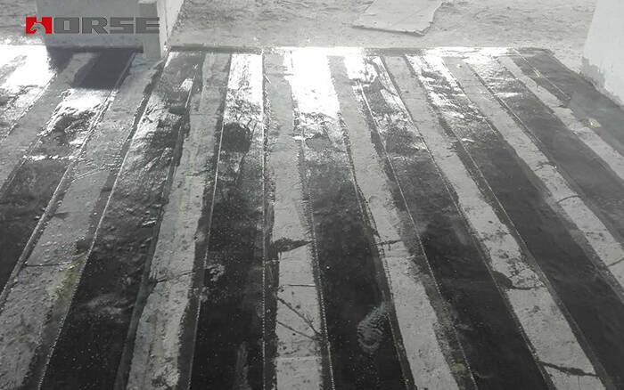 slab strengthening by fiber reinforced polymer wrap