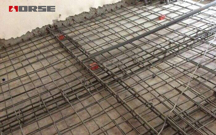 cast-in-place reinforced concrete slab