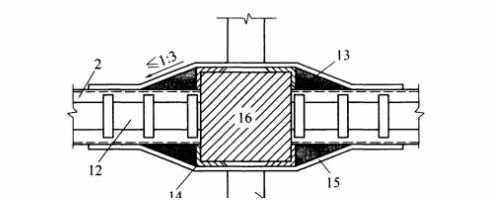 Steel jacketing of column 