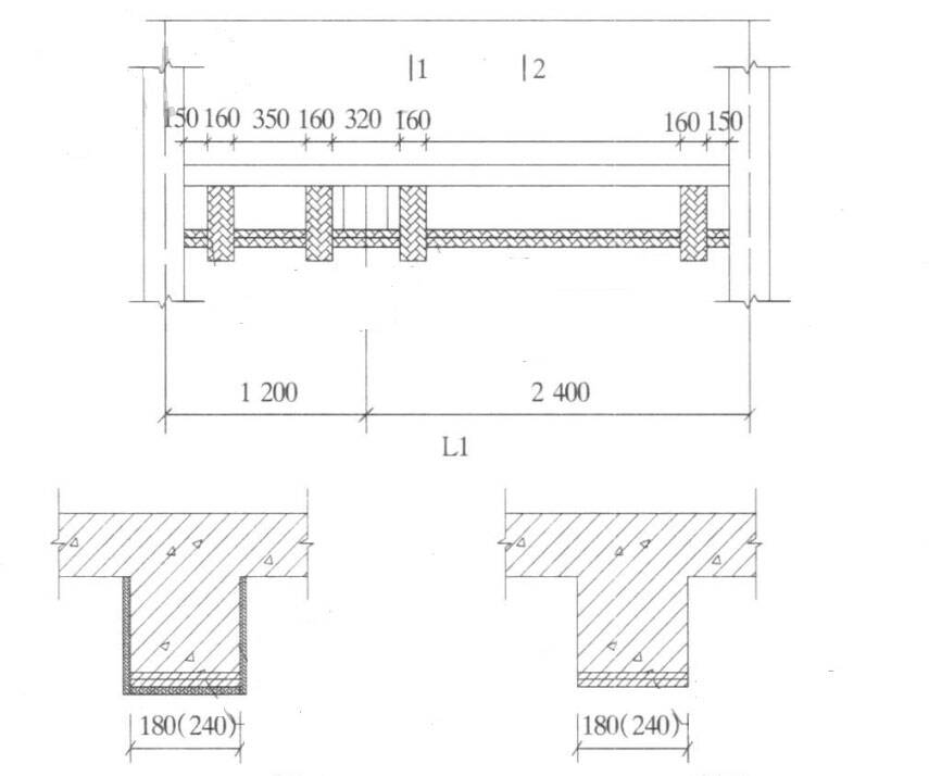 FRP reinforcement in brick concrete structure reinforcement