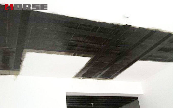 Rehabilitation of a hotel using carbon fiber reinforced polymer(CFRP)