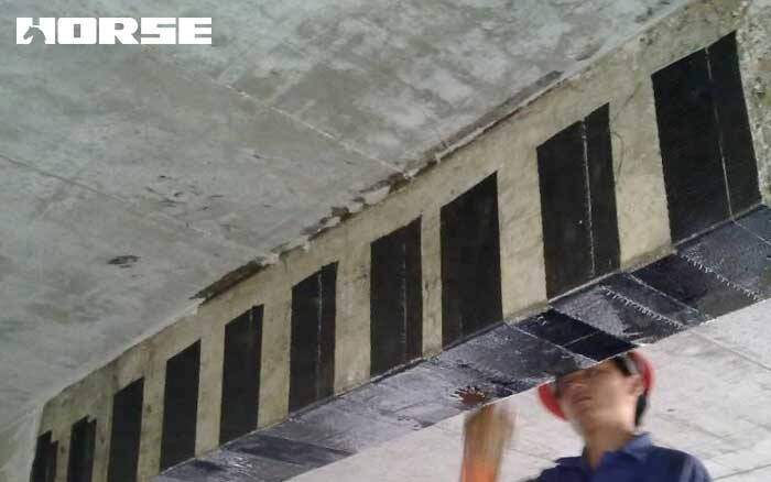 carbon fiber reinforcement concrete beams