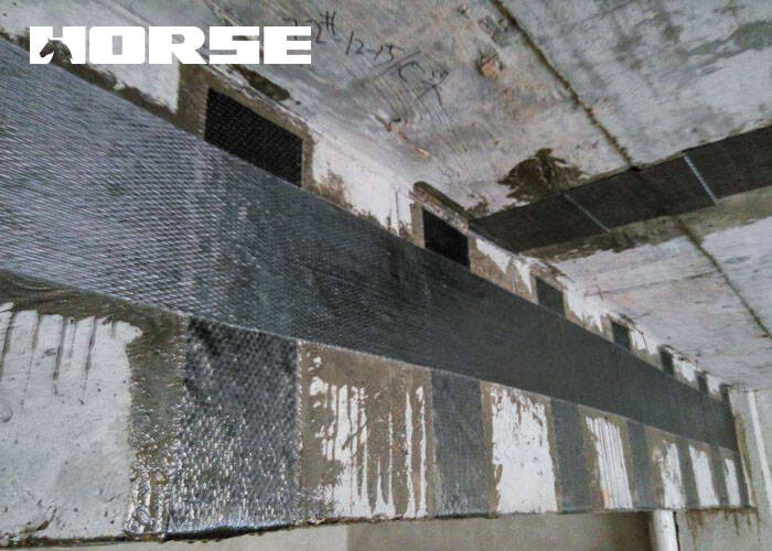 CFRP on concrete beams reinforcement 