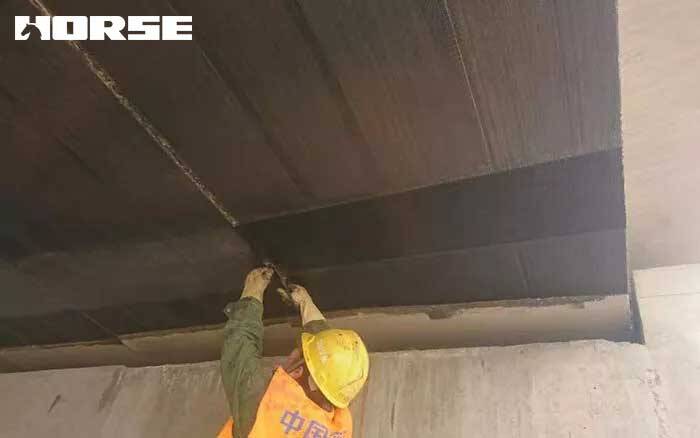 strengthening concrete bridges with carbon fiber 