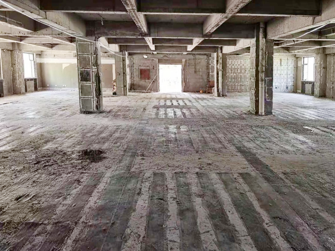 slab retrofitting with carbon fiber