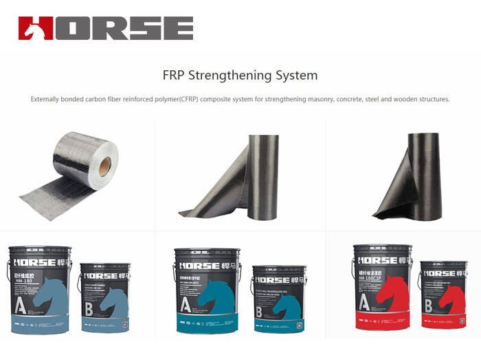 horse carbon fiber and adhesive