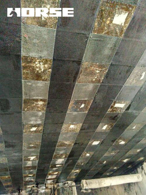 Carbon Fiber Reinforced Concrete Floor Cracks