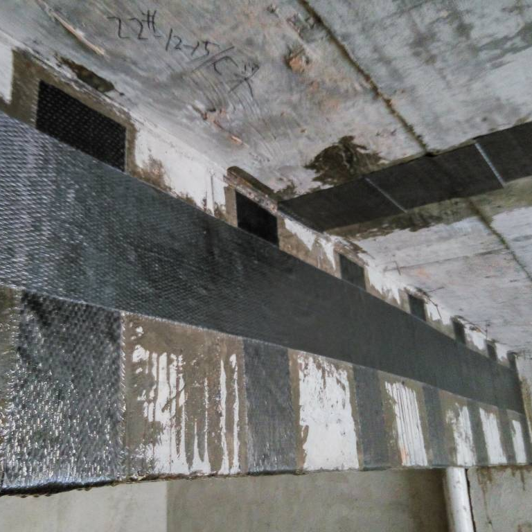 side-adhesive CFRP reinforcement