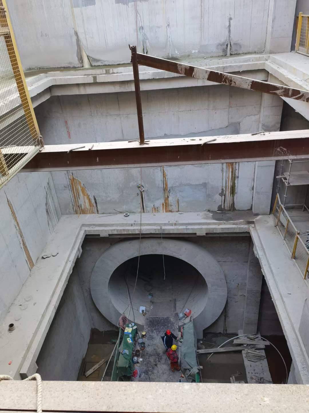 Subway Tunnel Strengthening with HM-120M Steel Jacketing Adhesive