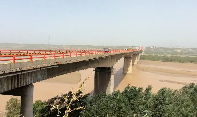 Fenglingdu Yellow River Highway Bridge