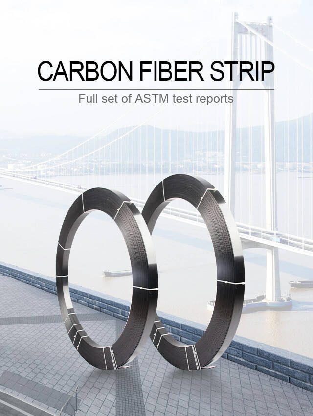 carbon fiber laminate for retrofit