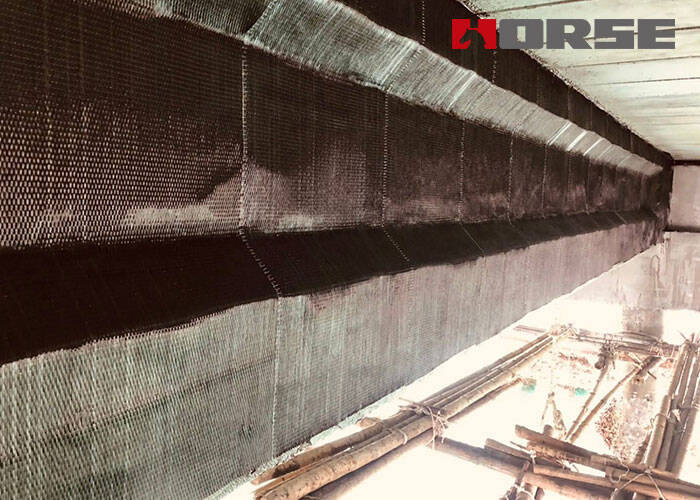 Repair and Strengthening of Old Jetty With HM-30 Carbon Fiber