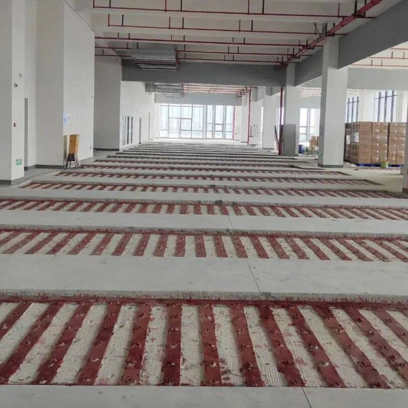 floor slab with steel bonidng