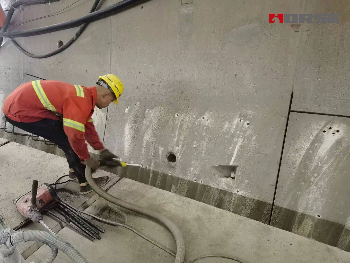 HM-500 Injectable Anchor Epoxy in Tunnel Structural Application