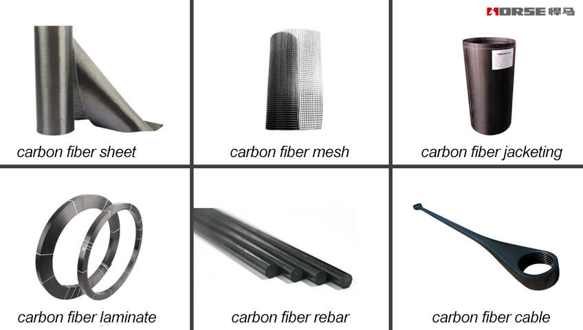 HORSE carbon fiber concrete reinforcement system