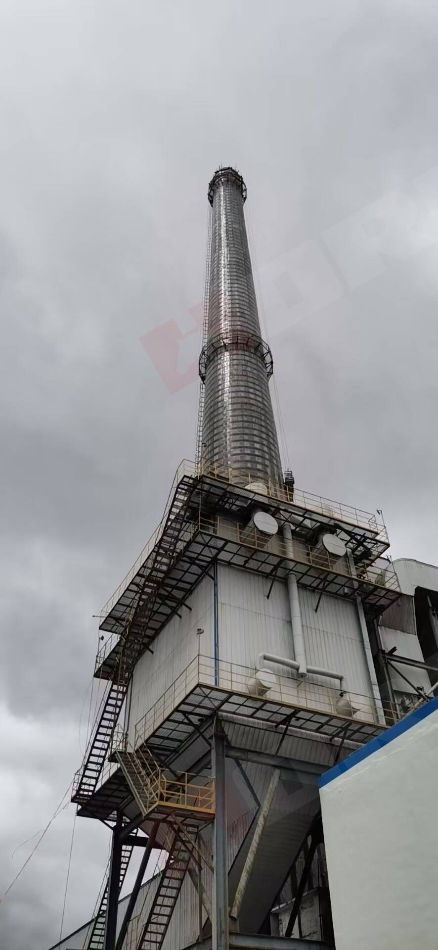 Carbon Fiber Strengthening RC Chimney