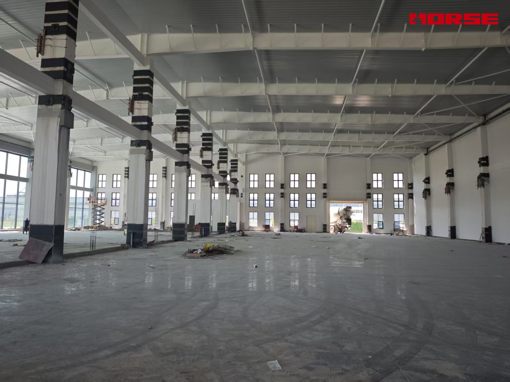 Carbon Fiber Reinforced Polymer for Strengthening New Factory Buildings