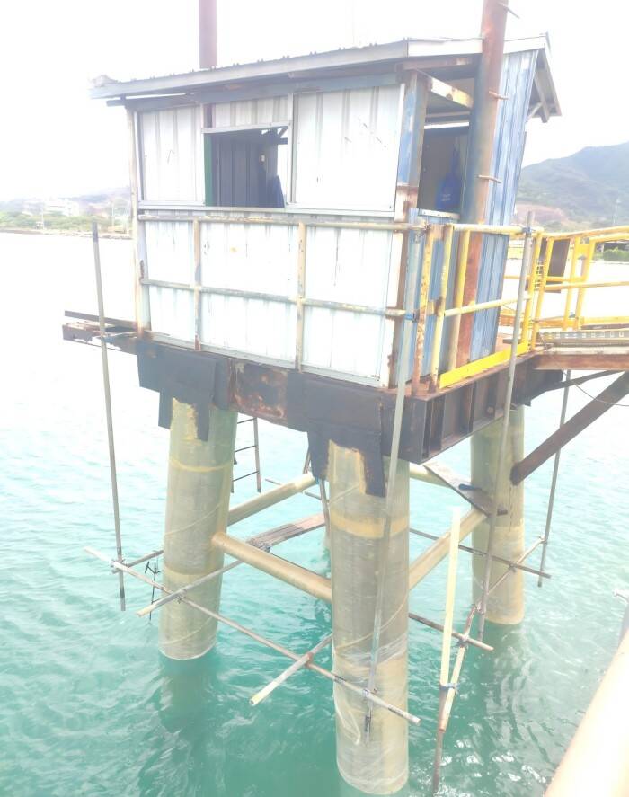 FRP Composite Strengthening Port Terminal in Indonesia FRP Composite Strengthening Port Terminal in Indonesia