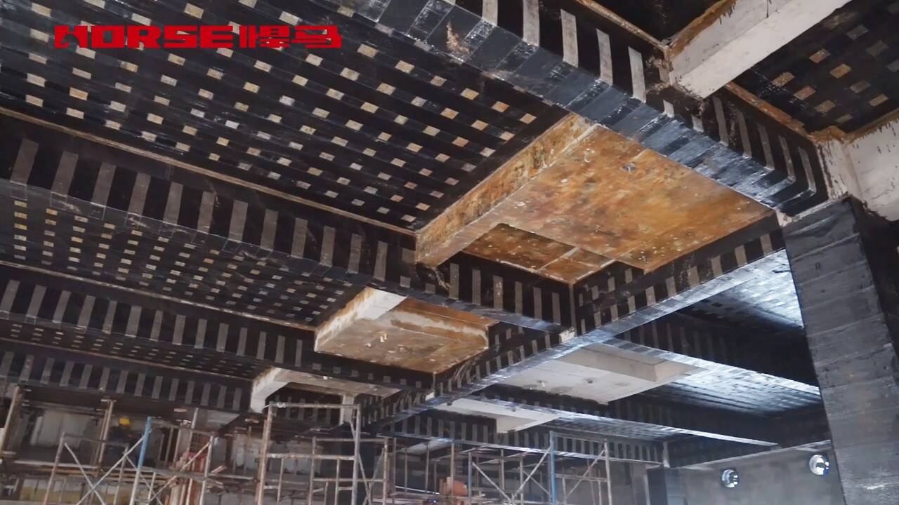 Building Reinforcement with Carbon Fiber Sheet Building Reinforcement with Carbon Fiber Sheet