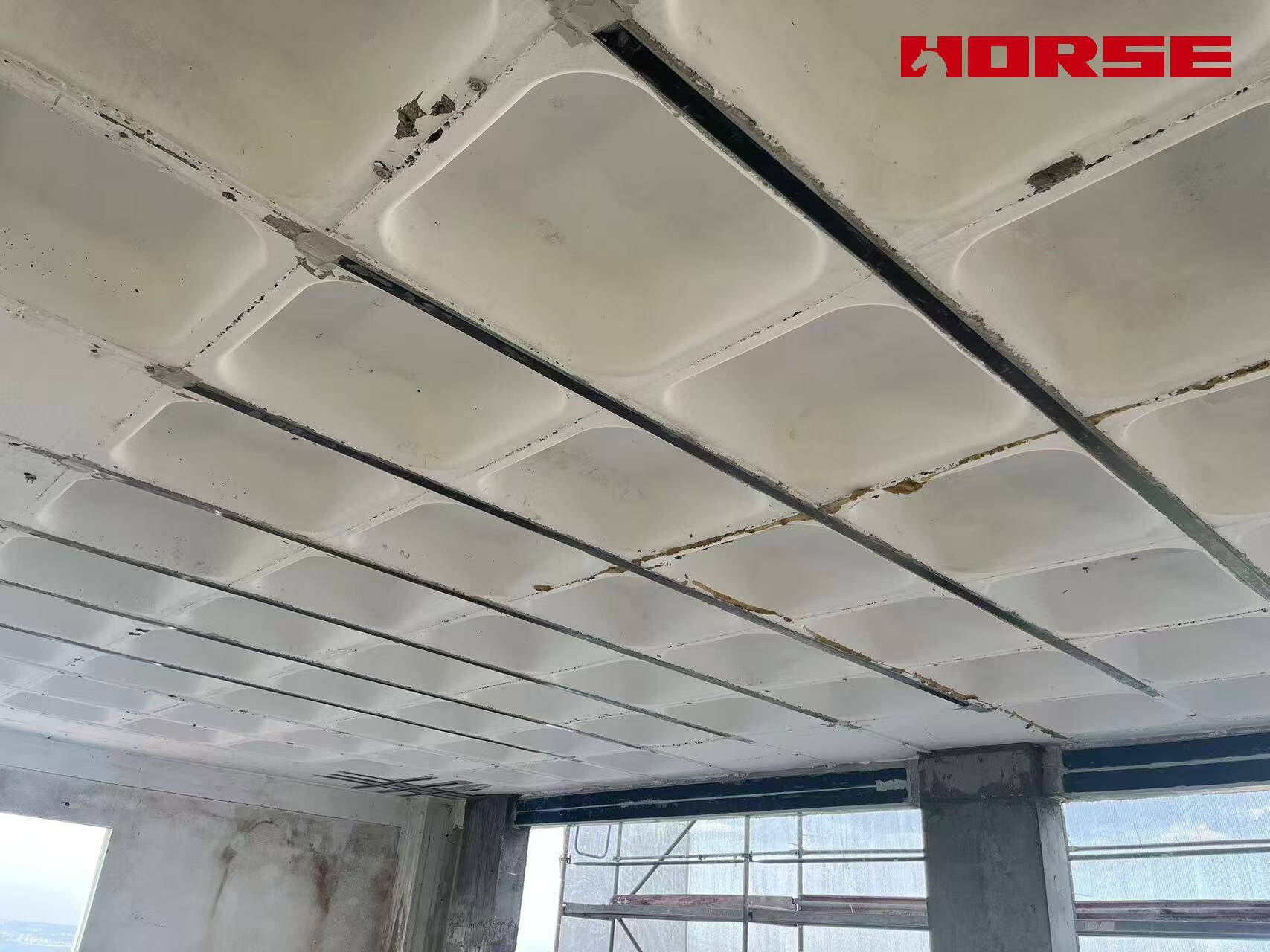 Reinforced Building with 1.4mm Carbon Fiber Plates Reinforced Building with 1.4mm Carbon Fiber Plates