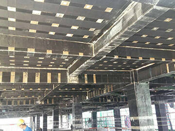 CFRP retrofitting Wanda Plaza in Inner Mongolia