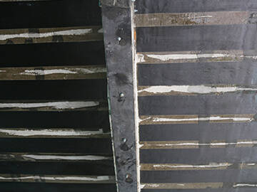 Concrete Flooring Crack Repairs - FRP Wrap Repair