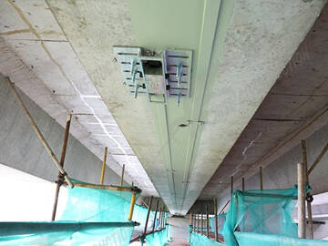 Maintenance and reinforcement of the Yanchi Bridge 