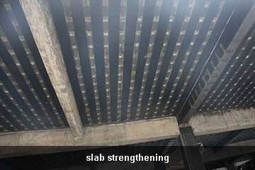 carbon fiber reinforcement for concrete slabs