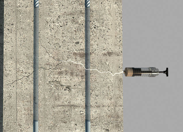 concrete epoxy injection