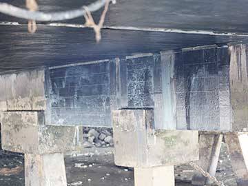 Carbon Fiber Reinforcement for Beams of a Harbour Wharf