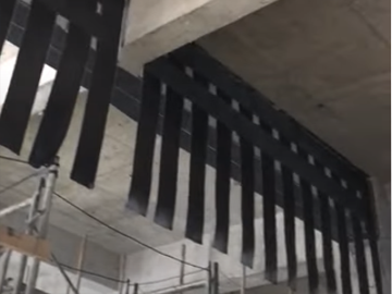 Beams Strengthened with Carbon Fiber Sheet- HORSE Construction