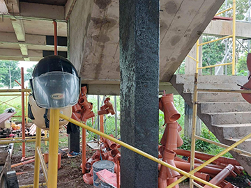 Beams and Columns Strengthened with Carbon Fiber Sheet to Slove Structure Problems in Philippines