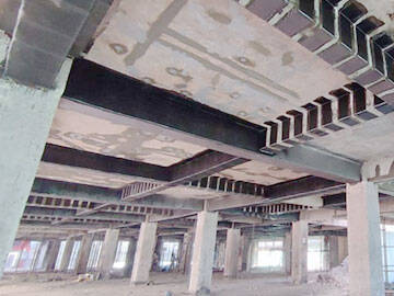 How to Reinforce an Industrial Building with Cracks? Crack Injection + Carbon Fiber 