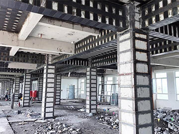 Structural Retrofit for Commercial-to-Senior-Care Conversion -- Carbon Fiber & Steel Jacketing